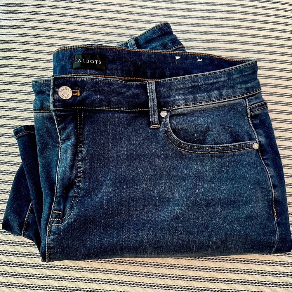 Talbots Petite Size 20 WP Women's Petite Barely Boot Jeans